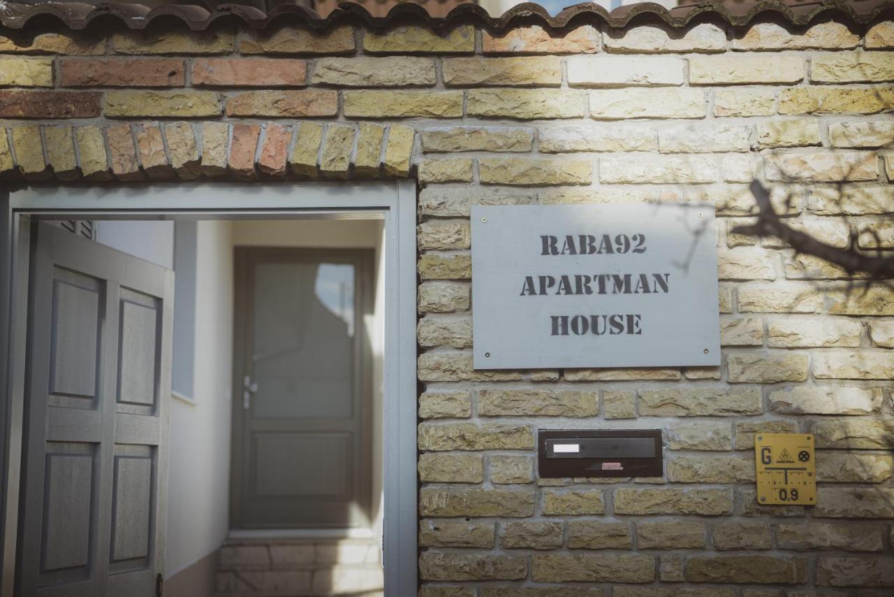 Raba92 Apartman House Győr Exterior foto